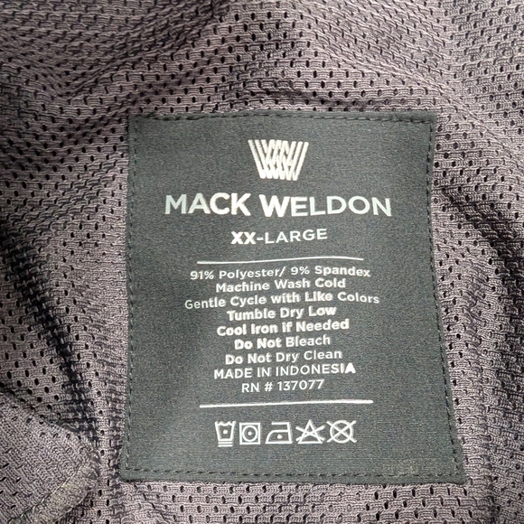 Mack Weldon Pants Mens XXL Gray Charcoal Radius Flex Jogger Casual Active - Picture 6 of 9